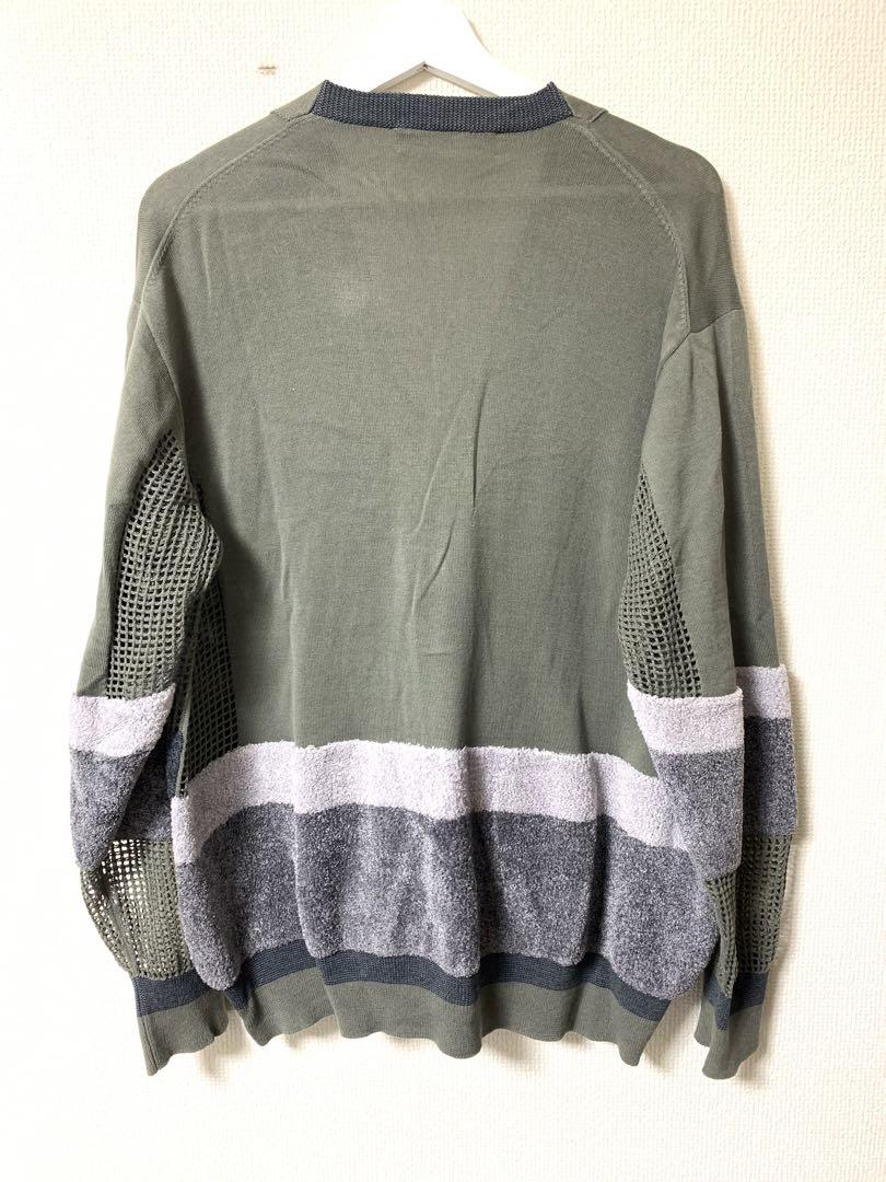 togavirilis トーガビリリース　メッシュニットカーディガン