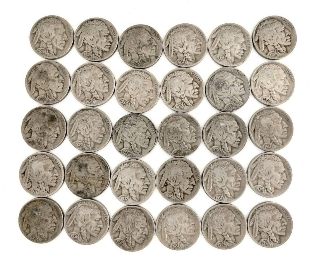 1917-S 5C Buffalo Nickel. Very Low Mintage. 4.1 Million