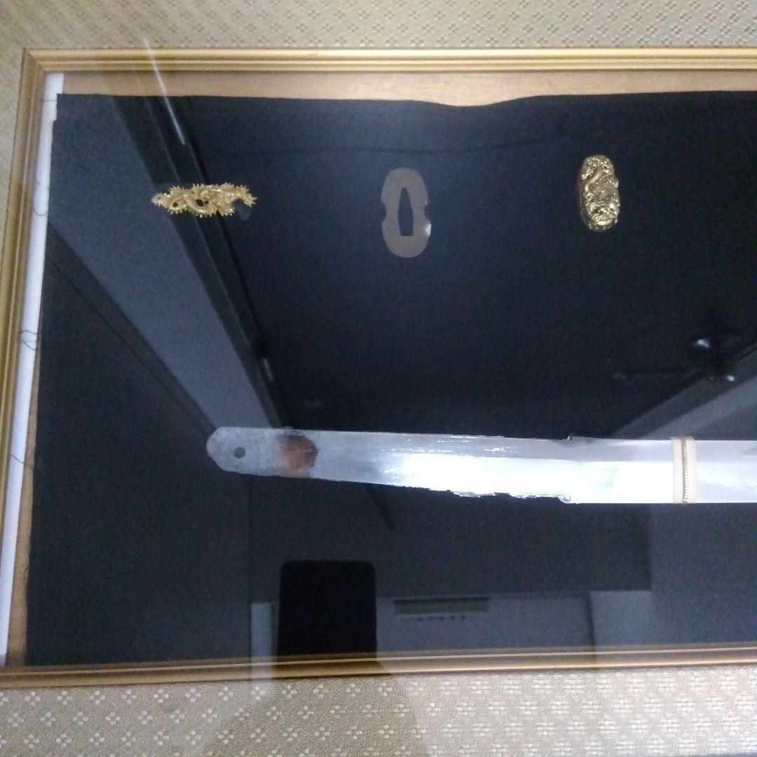 模造刀 額入り刀 大型掛け飾り 美術工芸品•アンティーク骨董品