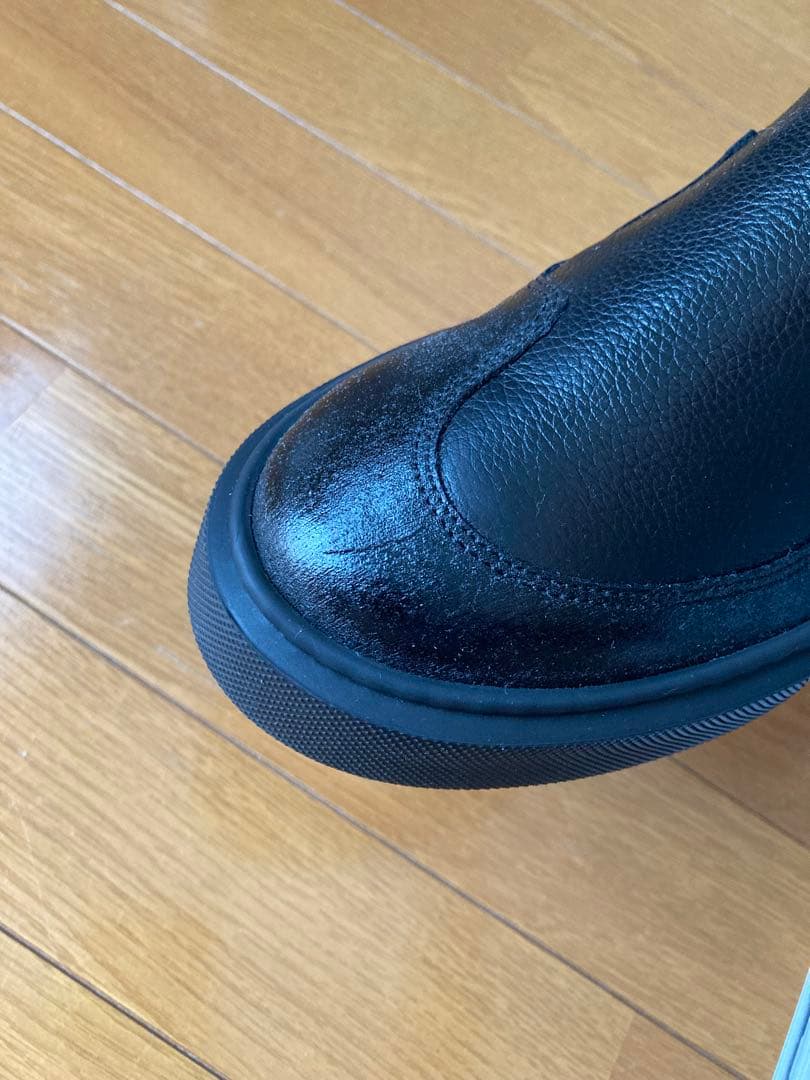 サイドゴアブーツ alfredoBANNISTER リブテックソール