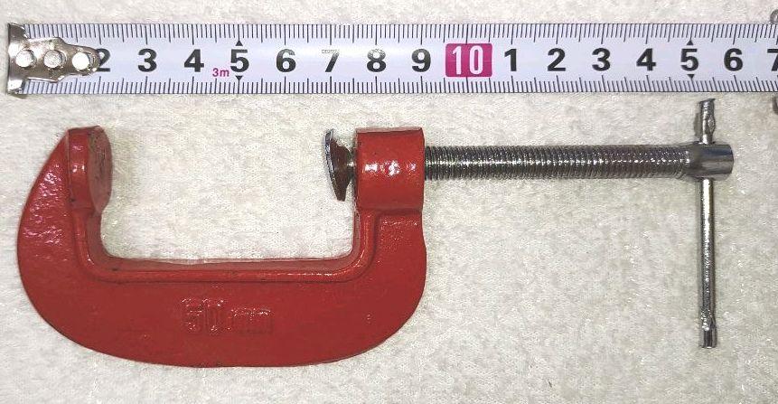 憧れの 工具:シャコ万力 50㎜ クランプ 工具/メンテナンス 憧れの 工具:シャコ万力 50㎜ クランプ 工具/メンテナンス