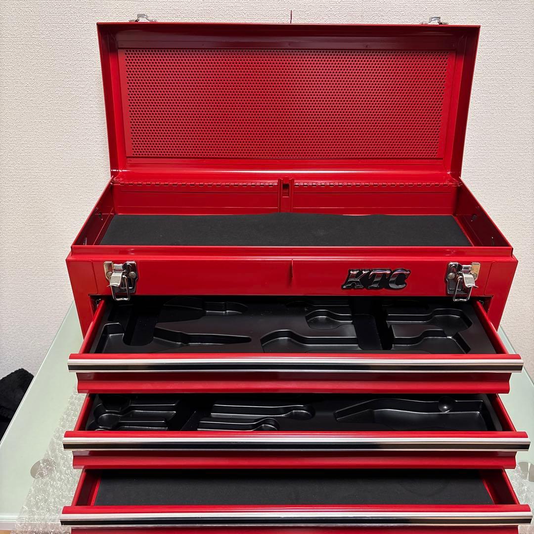 KTC 赤 ツールボックス 3段 SKX0213 KTC 赤 ツールボックス 3段 SKX0213