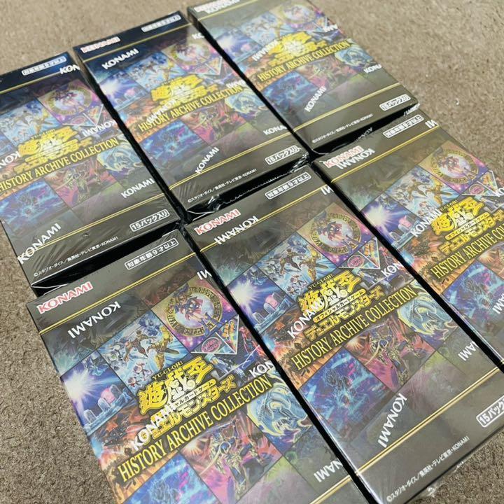 新作再入荷 遊戯王 HISTORY ARCHIVE COLLECTION 6BOX hnf9Y-m77366632483 大人気大得価