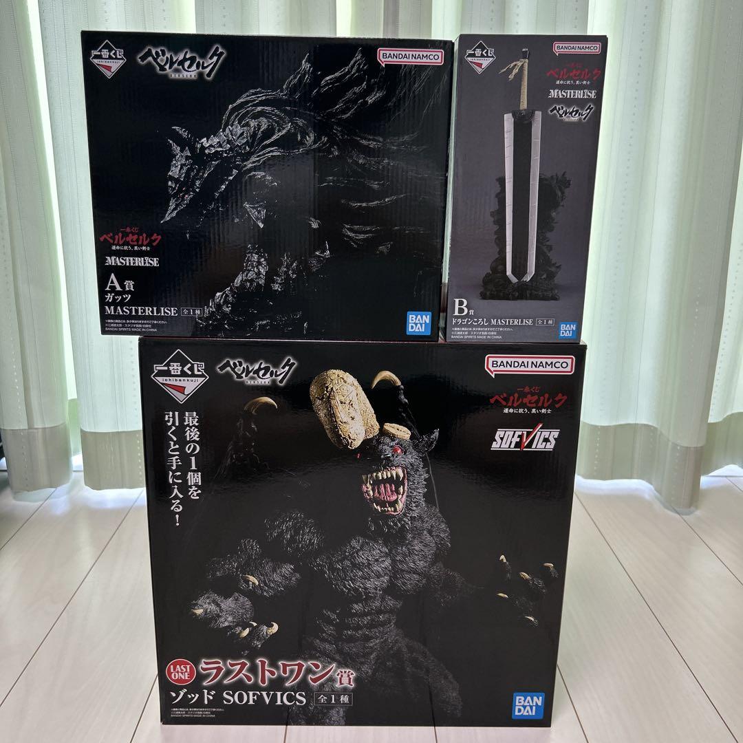 【新品・未開封】一番くじ ベルセルク フィギュア　ABラストワンセット