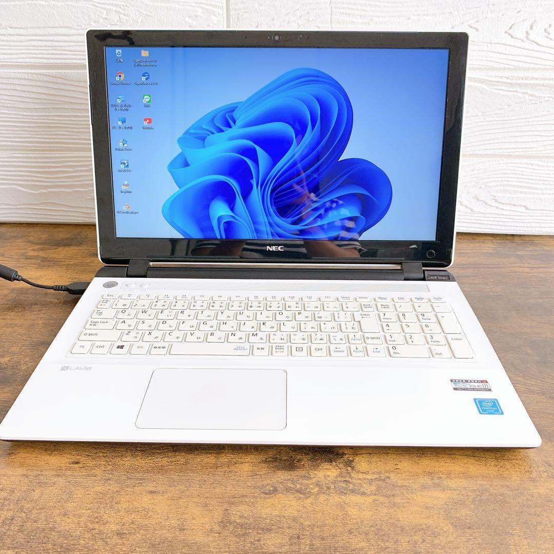 NEC LAVIE 15.6インチ ノートPC 6GB目立った傷や汚れなし