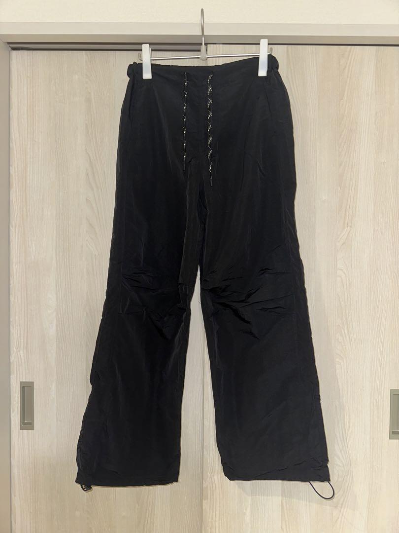 ZARA バギーワイドパンツ ナイロン