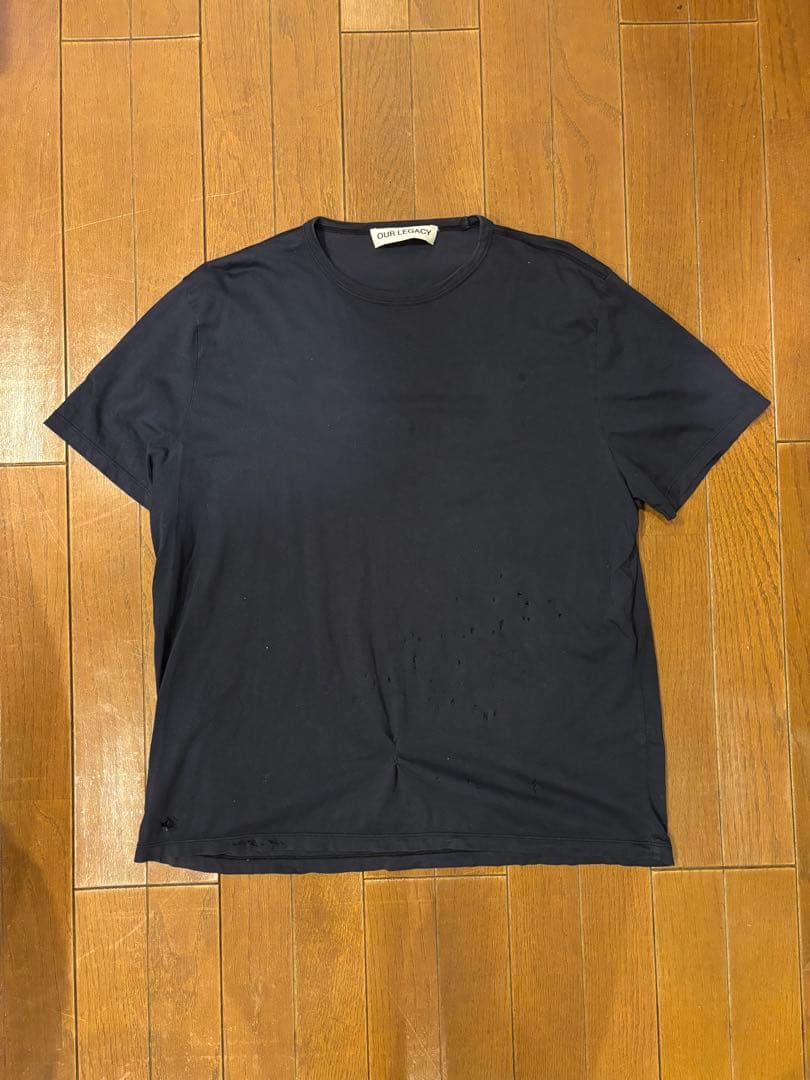 OUR LEGACY NEW BOX T-SHIRT NAVYM・Our Legacy