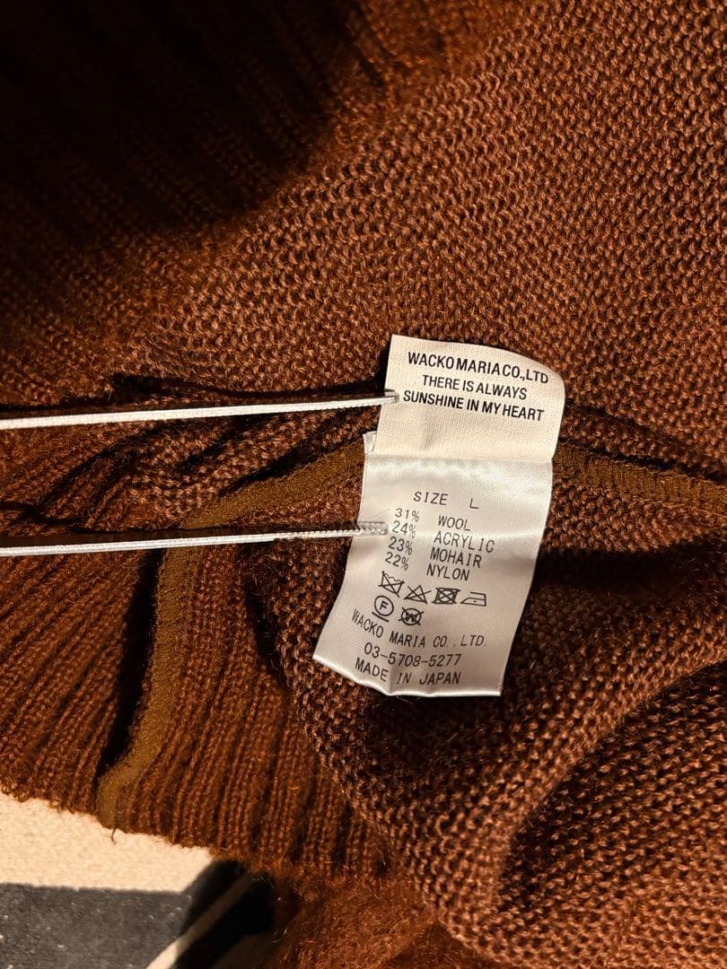 WACKOMARIAワコマリア モヘアニット WACKOMARIAワコマリア モヘアニット