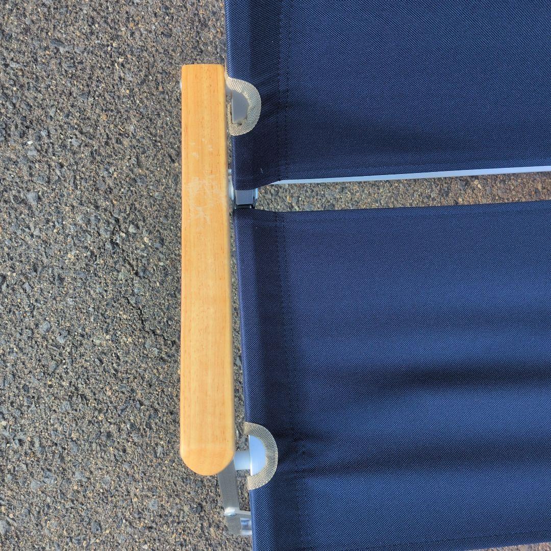 Coleman コンパクトフォールディングチェア　　　　ネイビーとグレー　美品