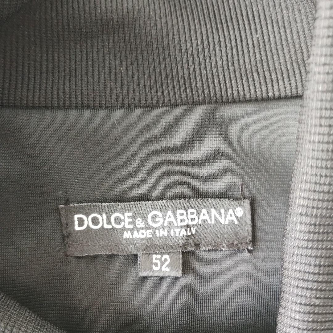 D＆G　ドルチェ&ガッバーナ　トラックジャケット　レザー　ブラック D＆G ドルチェ&ガッバーナ トラックジャケット レザー ブラック