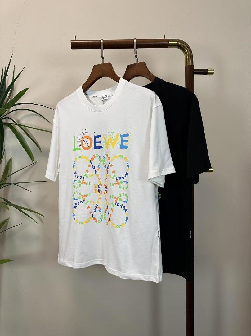 結婚祝い LOEWE グラフィックプリント Tシャツ ホワイトMn - メルカリ トップス