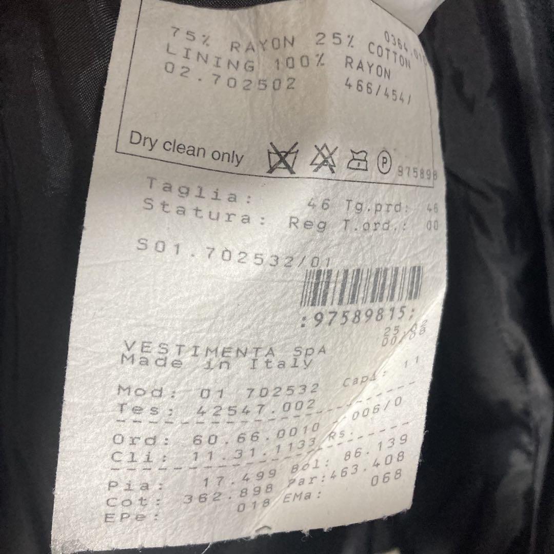 ARMANI ジョルジオアルマーニ　46 セットアップ　スーツ　3B グレー