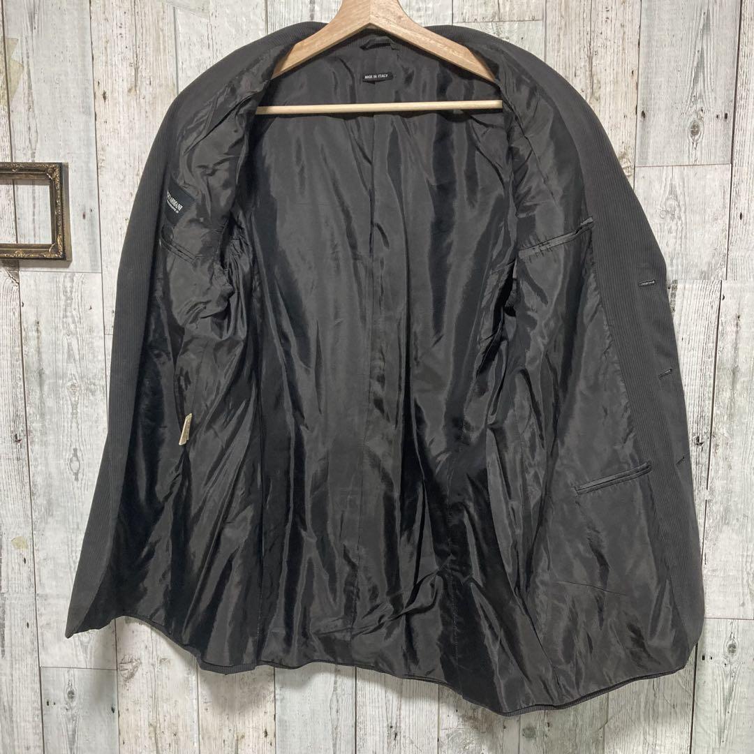 ARMANI ジョルジオアルマーニ　46 セットアップ　スーツ　3B グレー