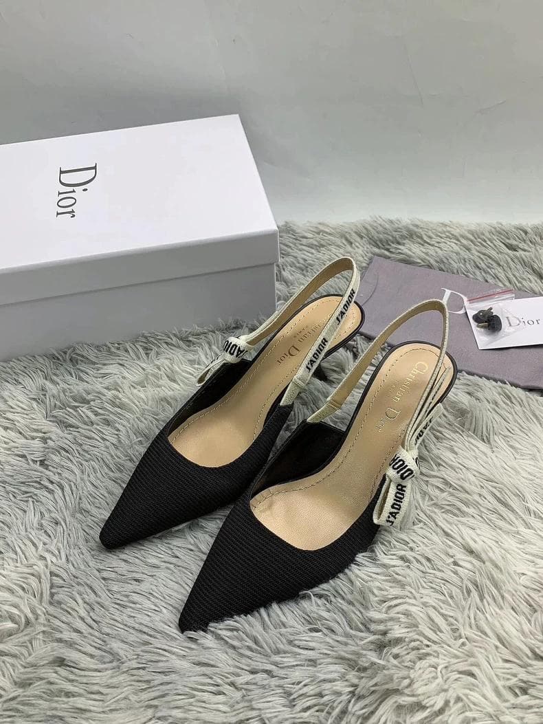 ディオール 黒 ハイヒールパンプス サイズ37