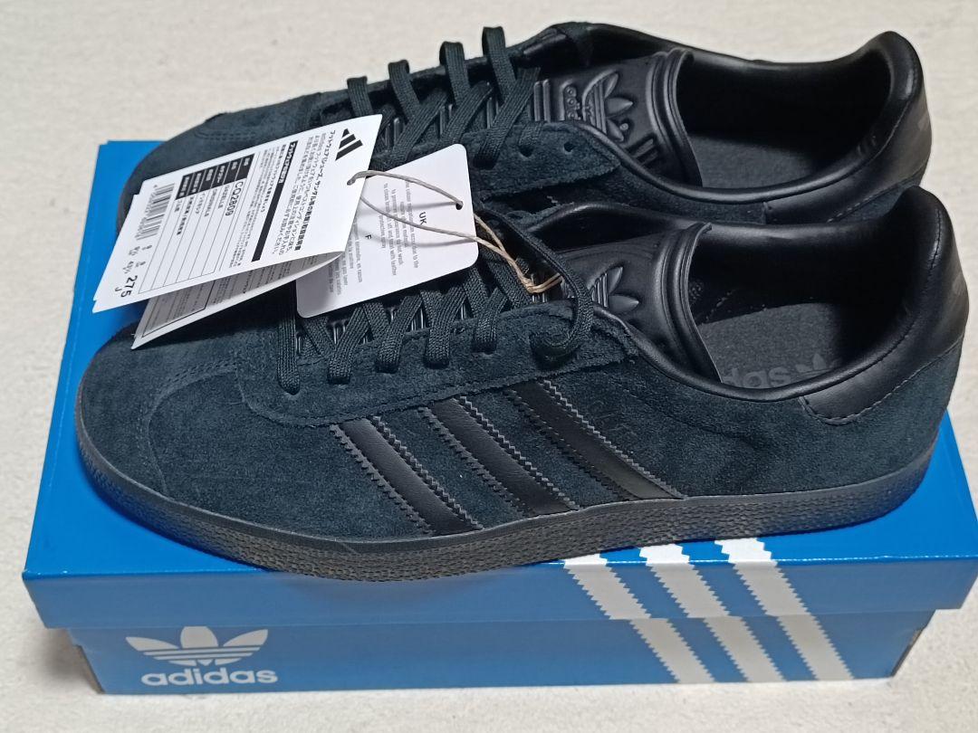 27.5cmCQ2809 adidas GAZELLE Triple Black