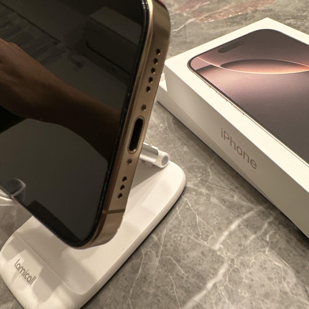 [美品]iPhone16Pro 128GB デザートチタニウム