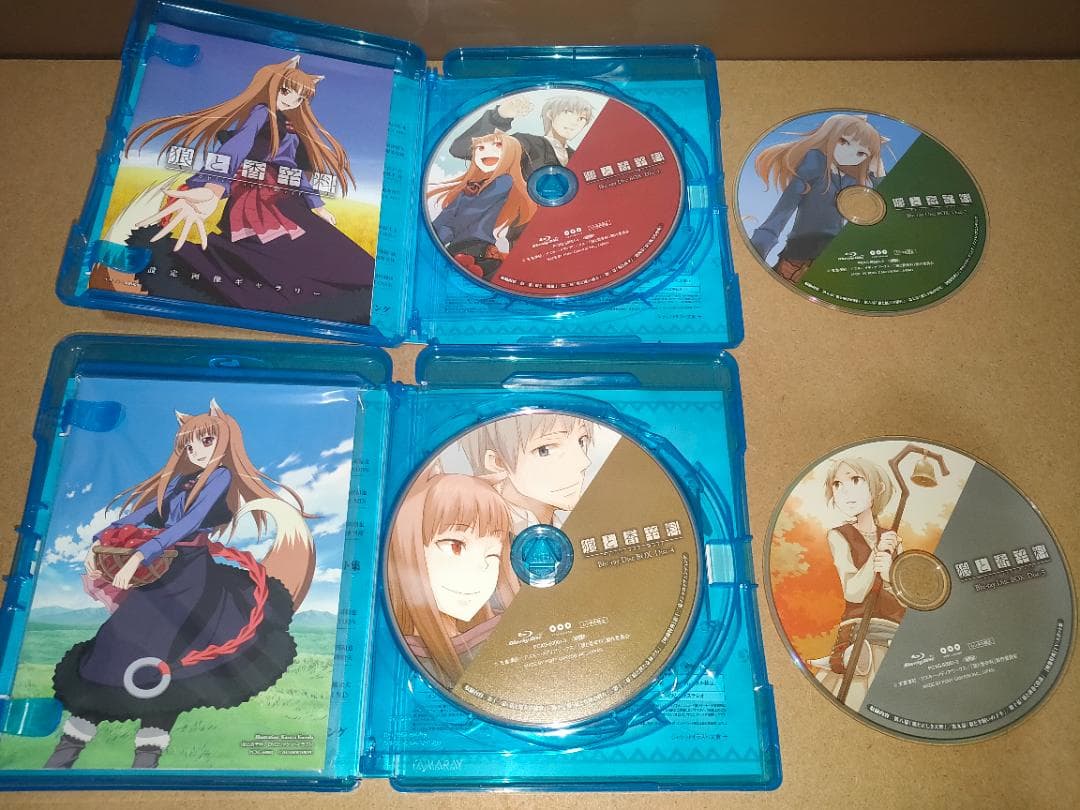 Blu-ray BOX 狼と香辛料 1期2期 全巻セット Blu-ray BOX 狼と香辛料 1期2期 全巻セット