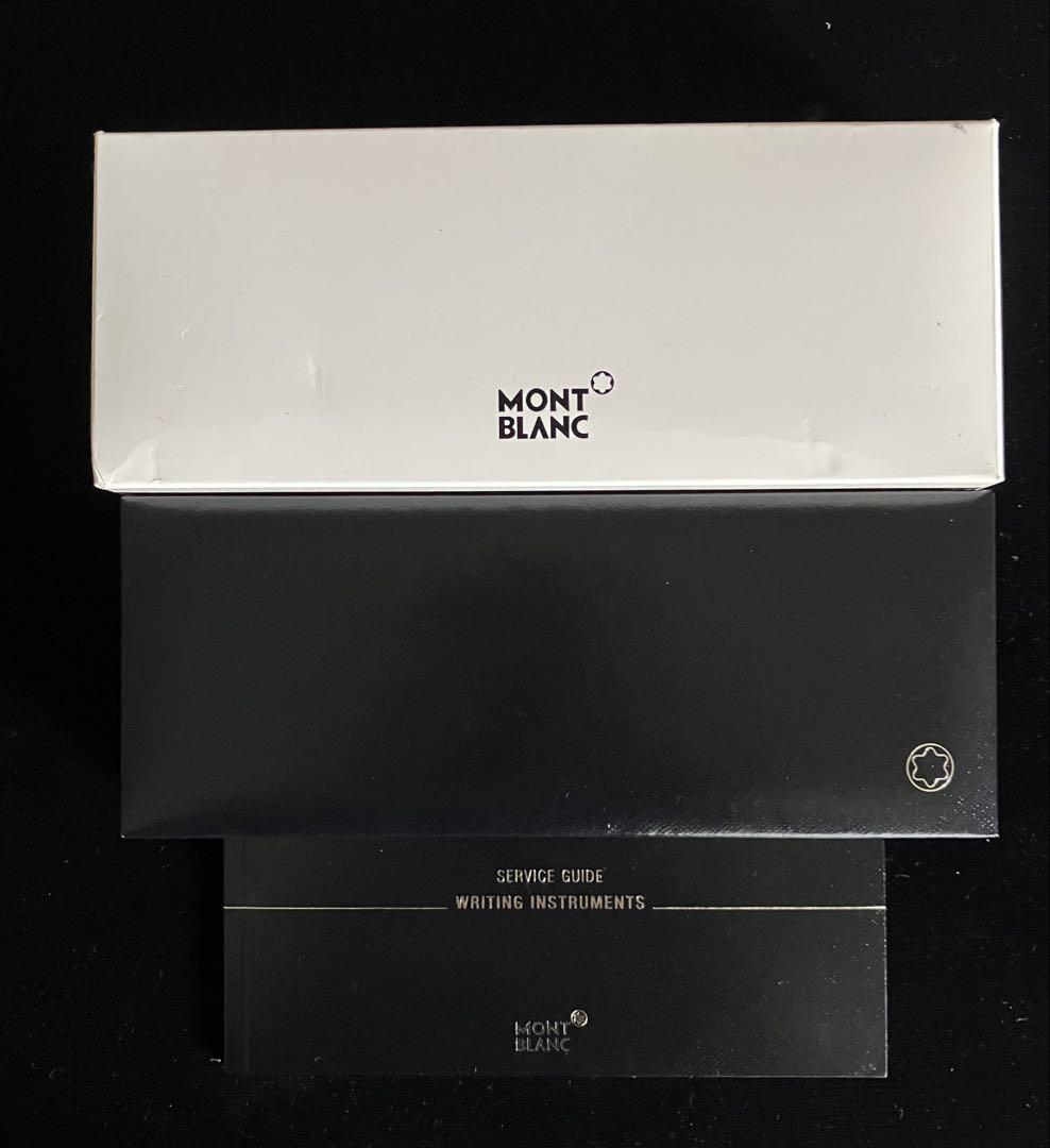 新品未使用　Mont Blanc ボールペン ボエム　レッドストーン付き
