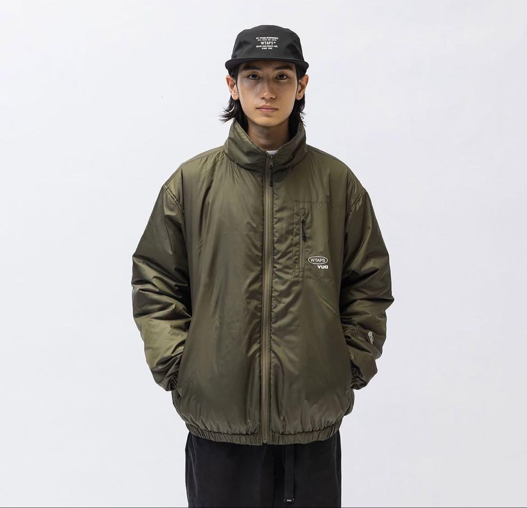 23aw WTAPS TRACK PADDED JACKET オリーブ サイズ3 byondscape.com