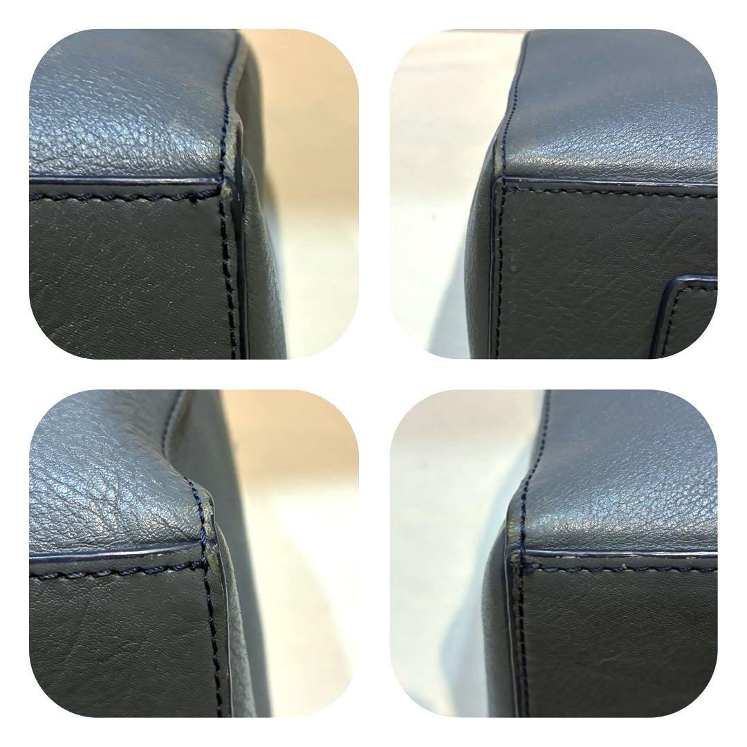 【美品】MOTHERHOUSE リン トートバッグ　L グレー　A4可 肩掛け可