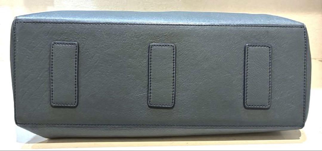 【美品】MOTHERHOUSE リン トートバッグ　L グレー　A4可 肩掛け可