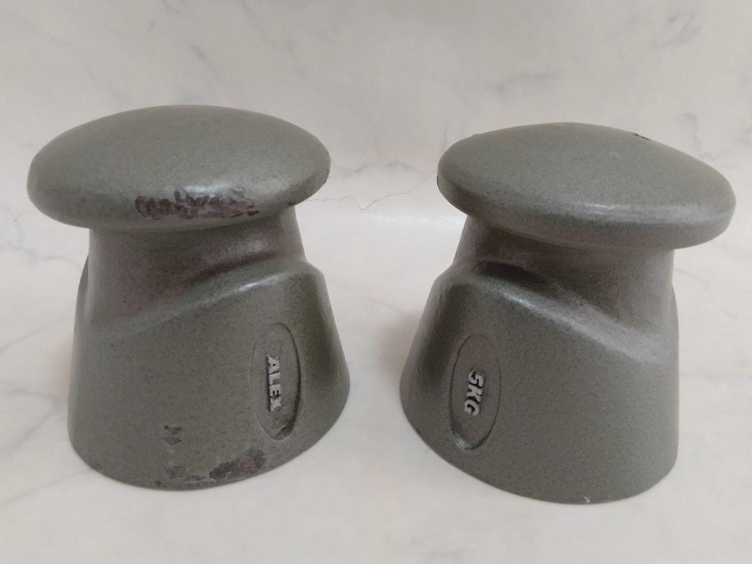 ALEX 5kg×2個セット 10kg イーグルクロー 握力 ダンベル ピンチ
