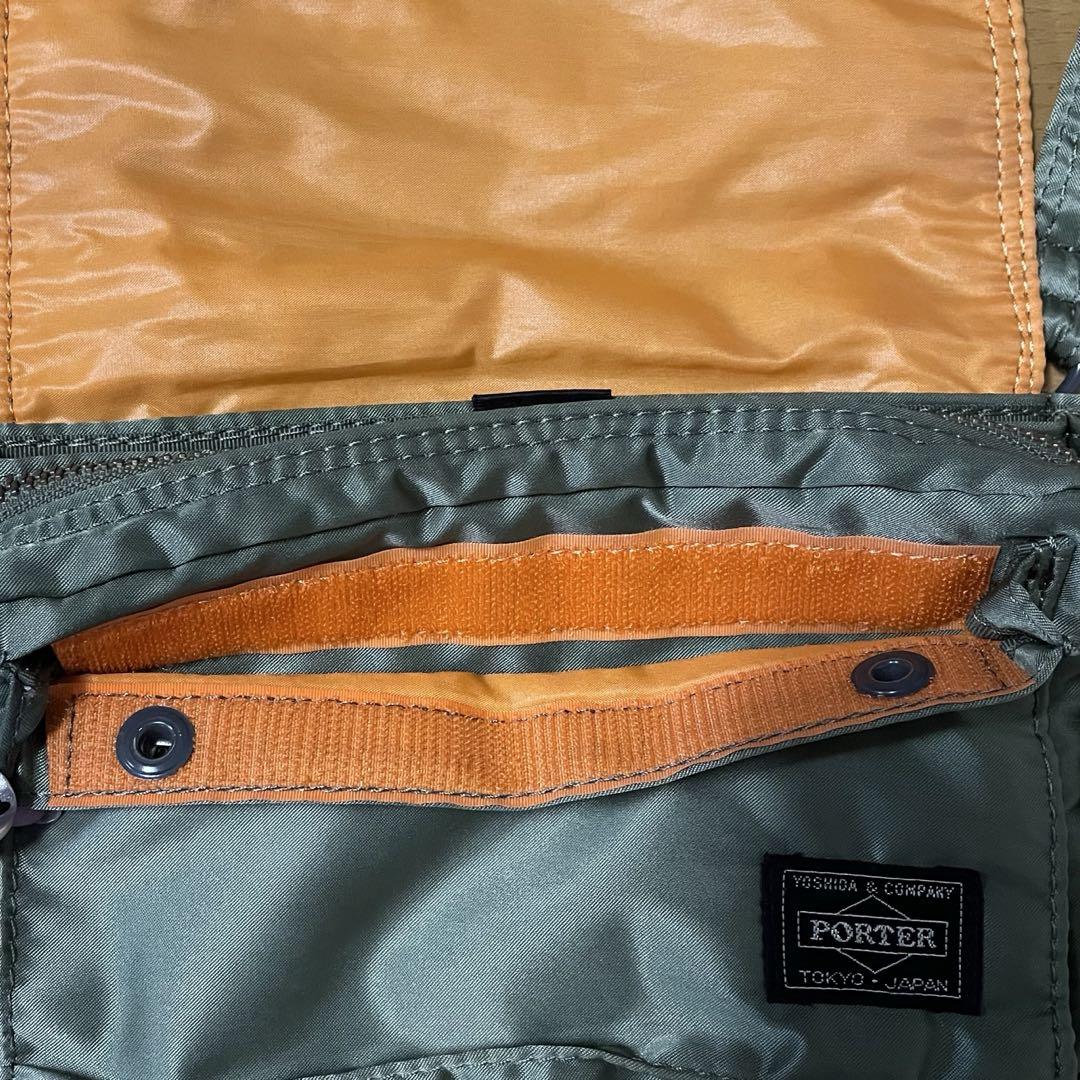 PORTER タンカー ショルダーバッグ ショルダーウォレット グリーン