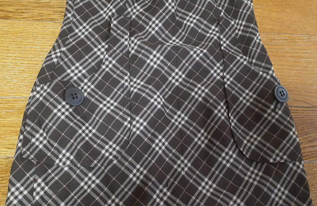 BURBERRY バーバリー ノースリーブワンピース チェック柄 ブ