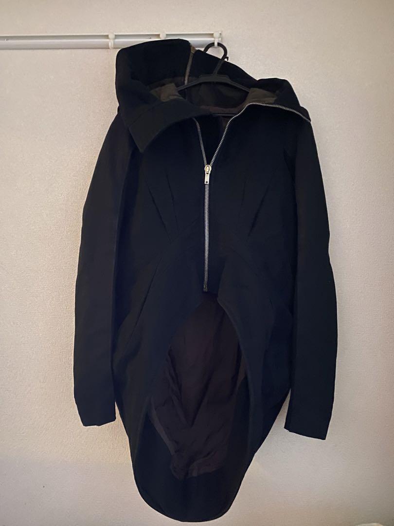 イタリア製　初期　Rick Owens 変形フーデッドコート
