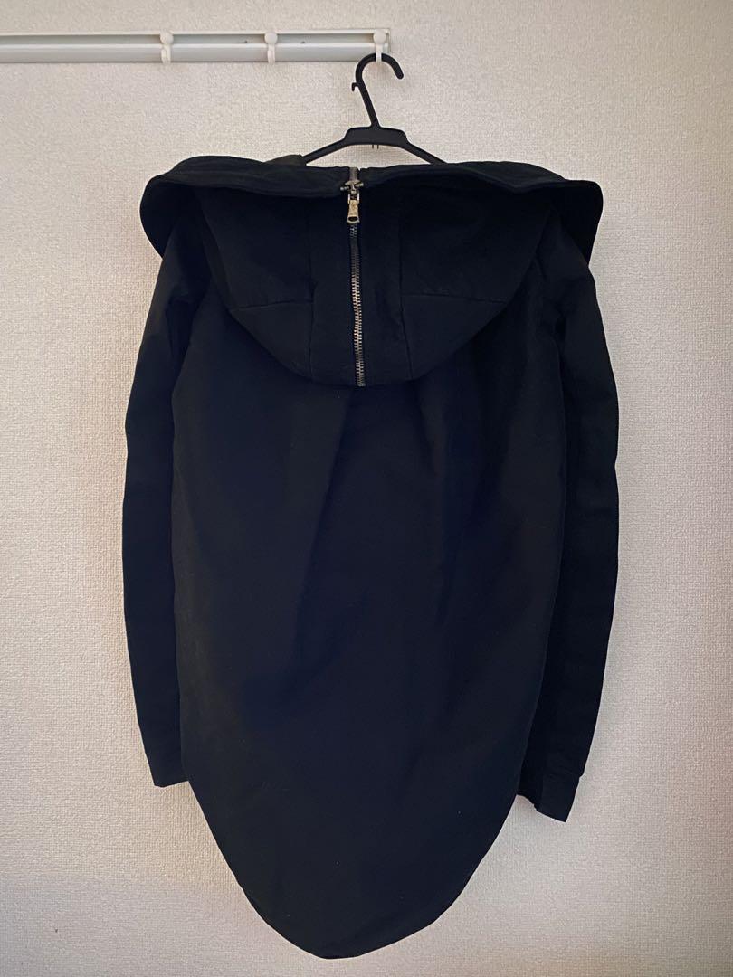 イタリア製　初期　Rick Owens 変形フーデッドコート