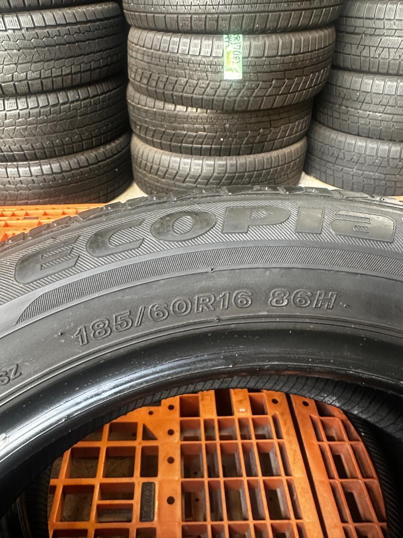 185/60R16 ブリヂストン EP25 2本 送料無料 夏タイヤ T1245