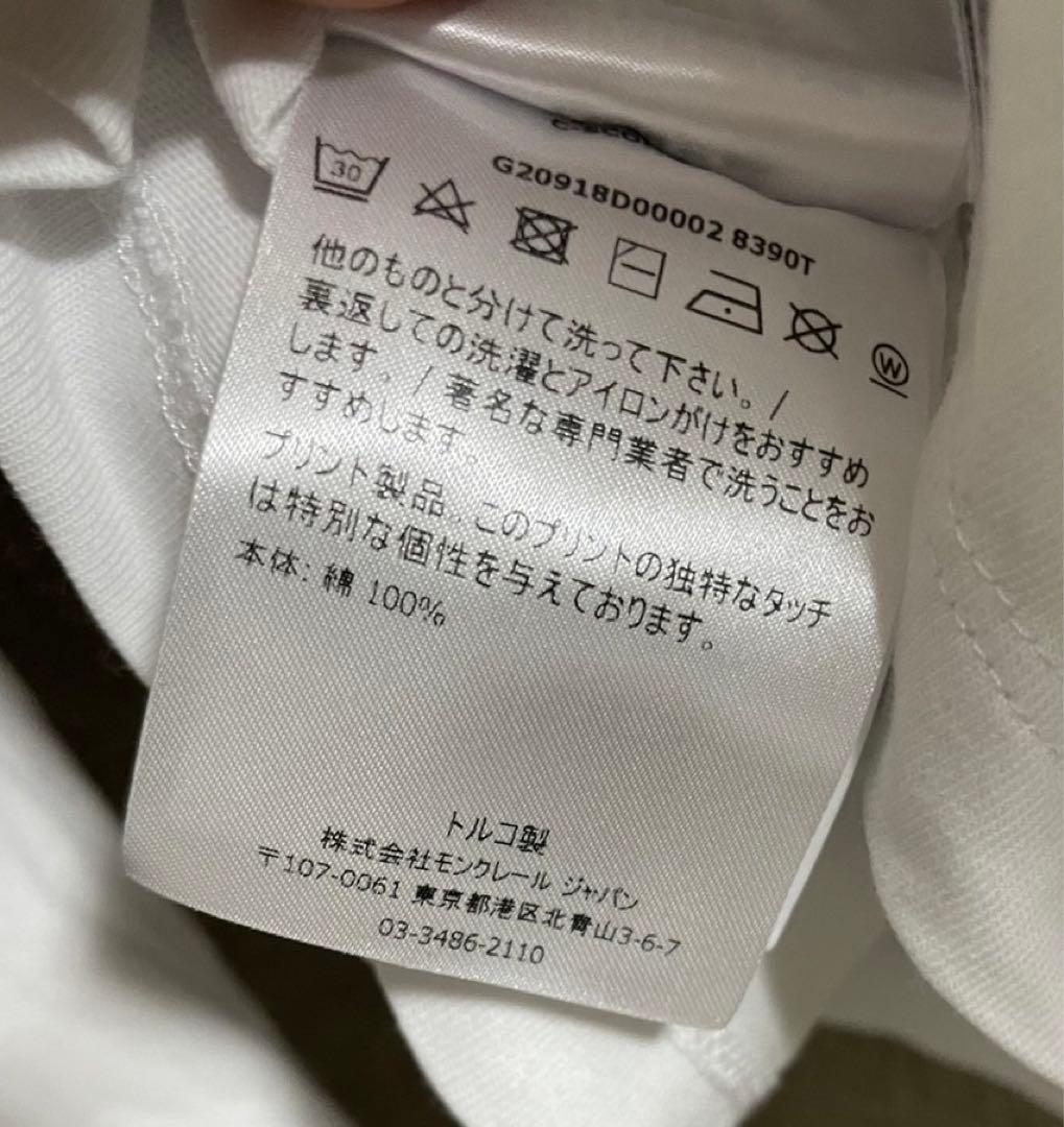 11155【美品・QR確認済み】モンクレール☆Lサイズ現行モデルロングtシャツ 11155【美品・QR確認済み】モンクレール☆Lサイズ現行モデルロングt