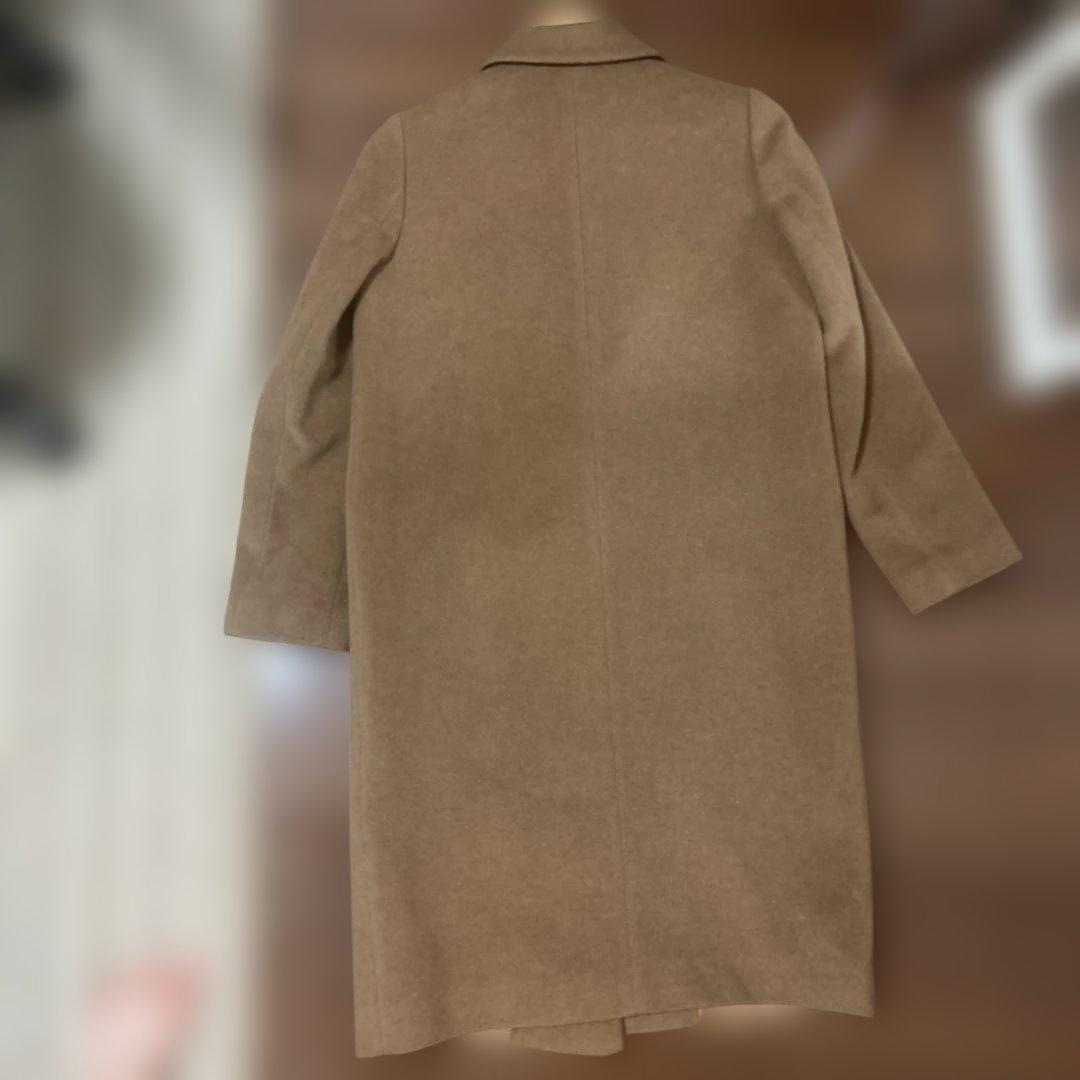 chou! 刺繍付きブラウンロングコート chou! 刺繍付きブラウンロングコート