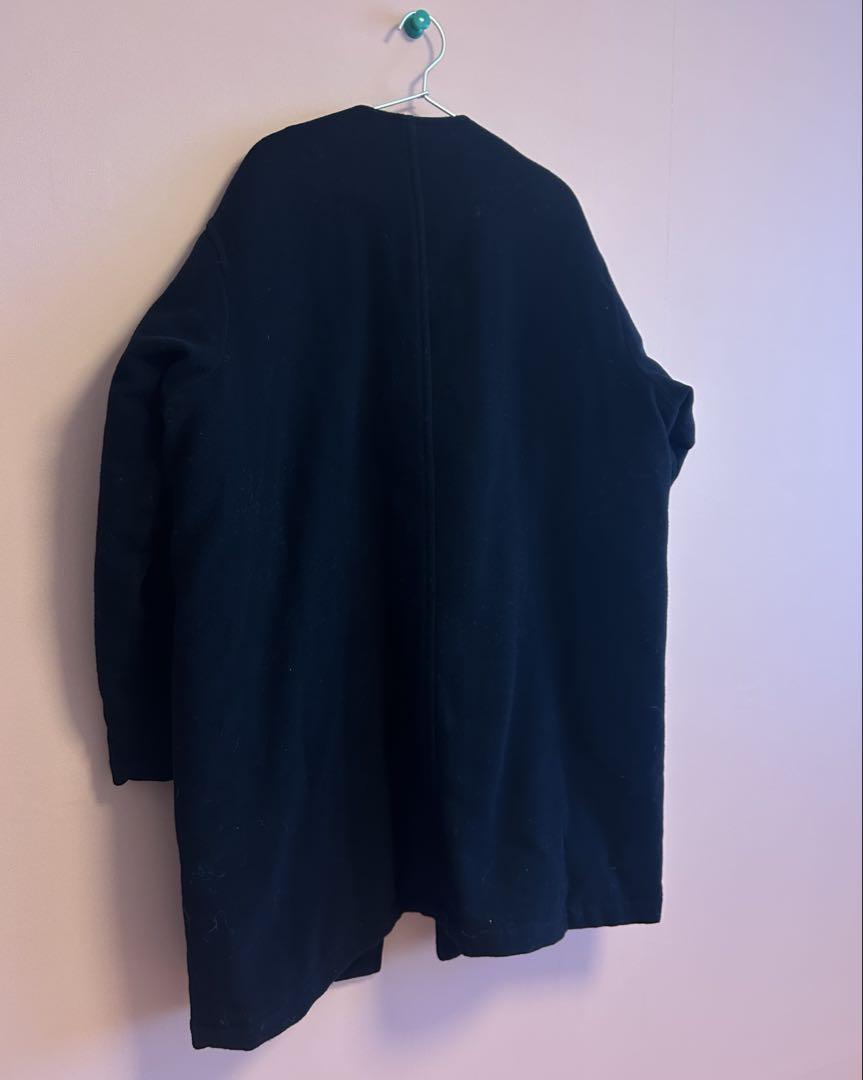ダントン DANTON×BEAMSウールモッサダウンコート サイズ38 ネイビー ダントン DANTON×BEAMSウールモッサダウンコート サイズ38 ネイビー