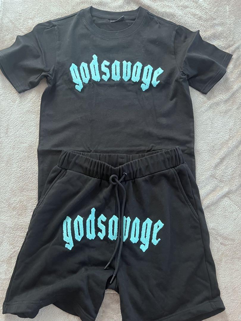 godsavageセットアップ トップス