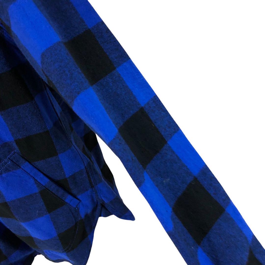 STUSSY ステューシー　フード付き　ジャケット　良品　チェック