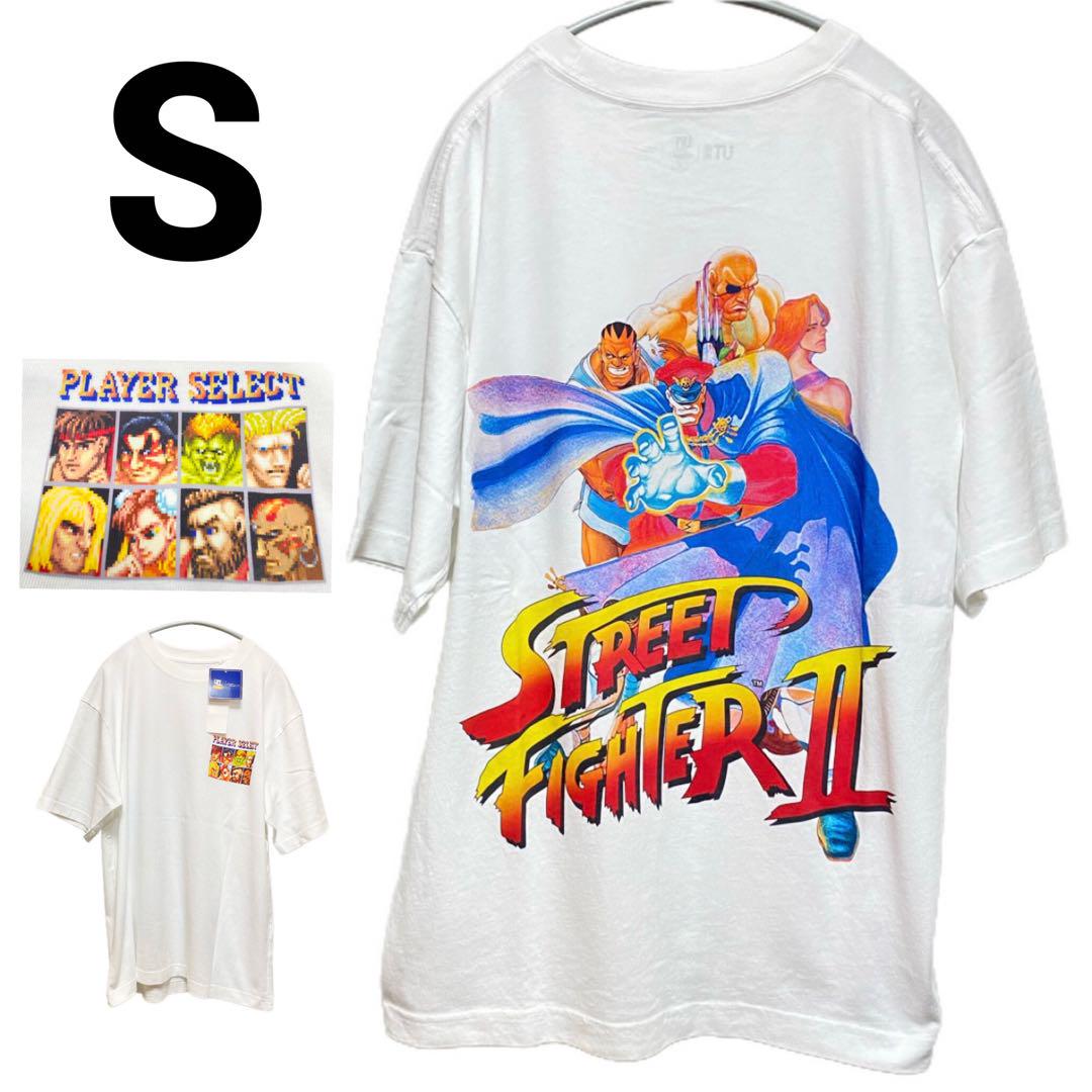 新品 /UNIQLO tシャツ ストリートファイターⅡ ユニクロ スト2 S