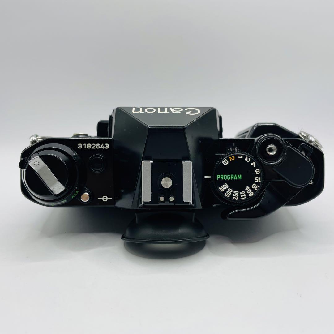 動作確認済　Canon AE-1  PROGRAM ブラック フィルムカメラ