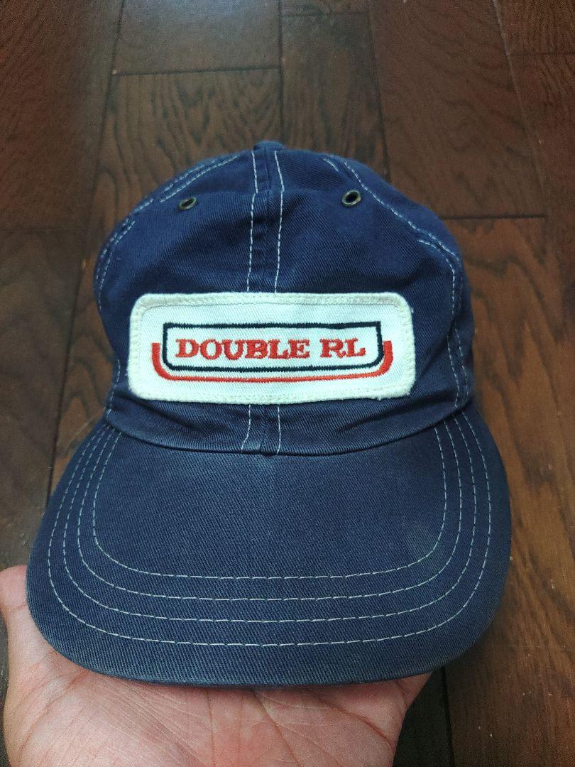 RRL DOUBLE RL キャップ 三ツ星 革ベルト USA製 古着 希少