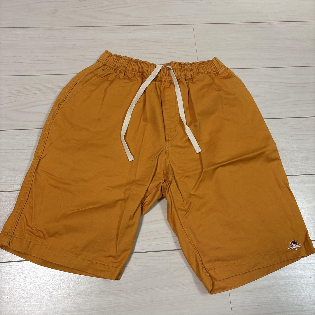 ノースノーネーム ショートパンツ マスタード L