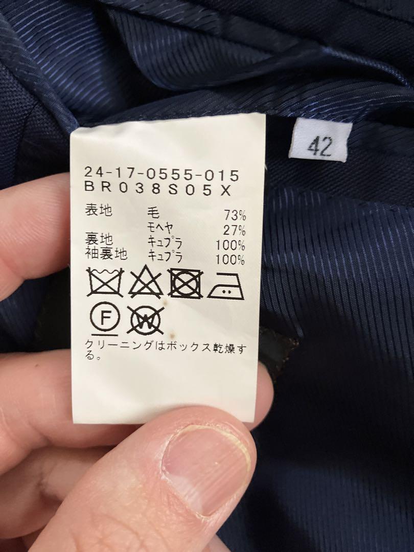 Brilla per il gusto ウール×モヘア スリーピーススーツ