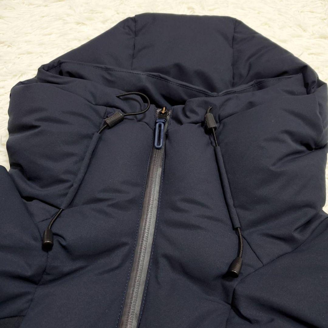 極美品 XL デサント オルテライン  水沢ダウンジャケット 紺