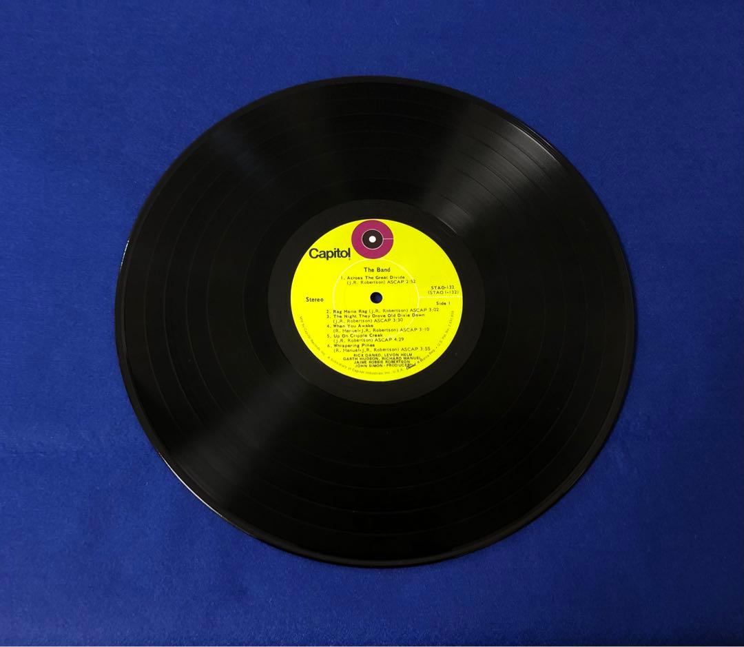 USOrg ザバンド 2ndアルバム 両面RL メンバー表記初版 TheBand USOrg ザバンド 2ndアルバム 両面RL メンバー表記初版 TheBand