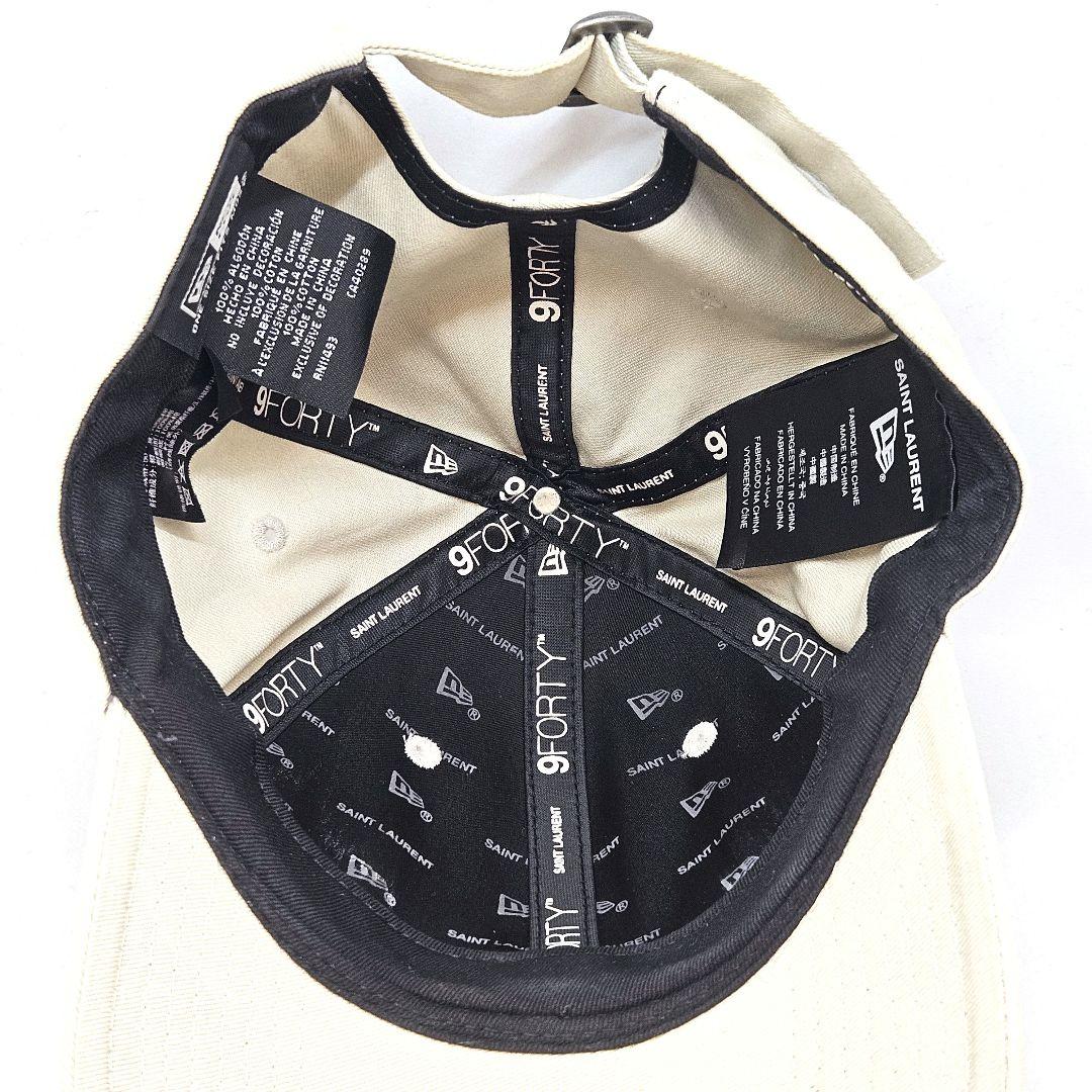 サンローラン×ニューエラ NEW ERA キャップ サンローラン×ニューエラ NEW ERA キャップ