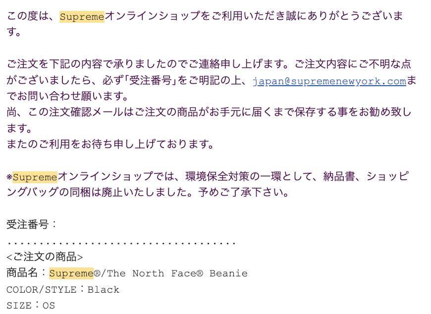 Supreme The North Face Beanie ニットキャップ