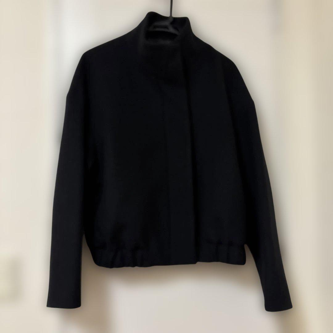 Dignite collier (ディニテコリエ)スタンドカラーショートブルゾン Dignite collier (ディニテコリエ)スタンドカラーショートブルゾン