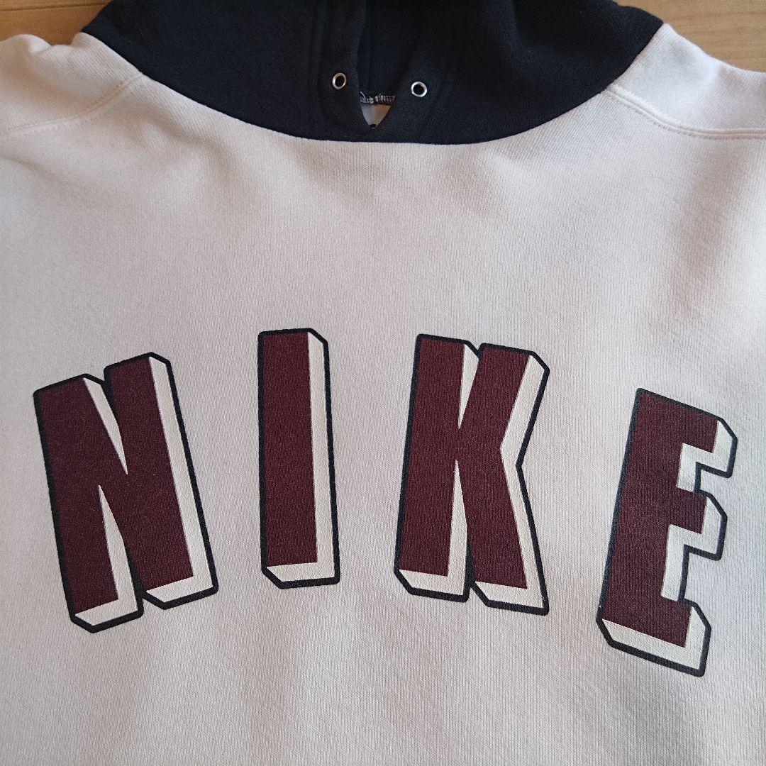⭕️USA製NIKE スウェットパーカー 90sビンテージ 銀タグ ナイキXXL