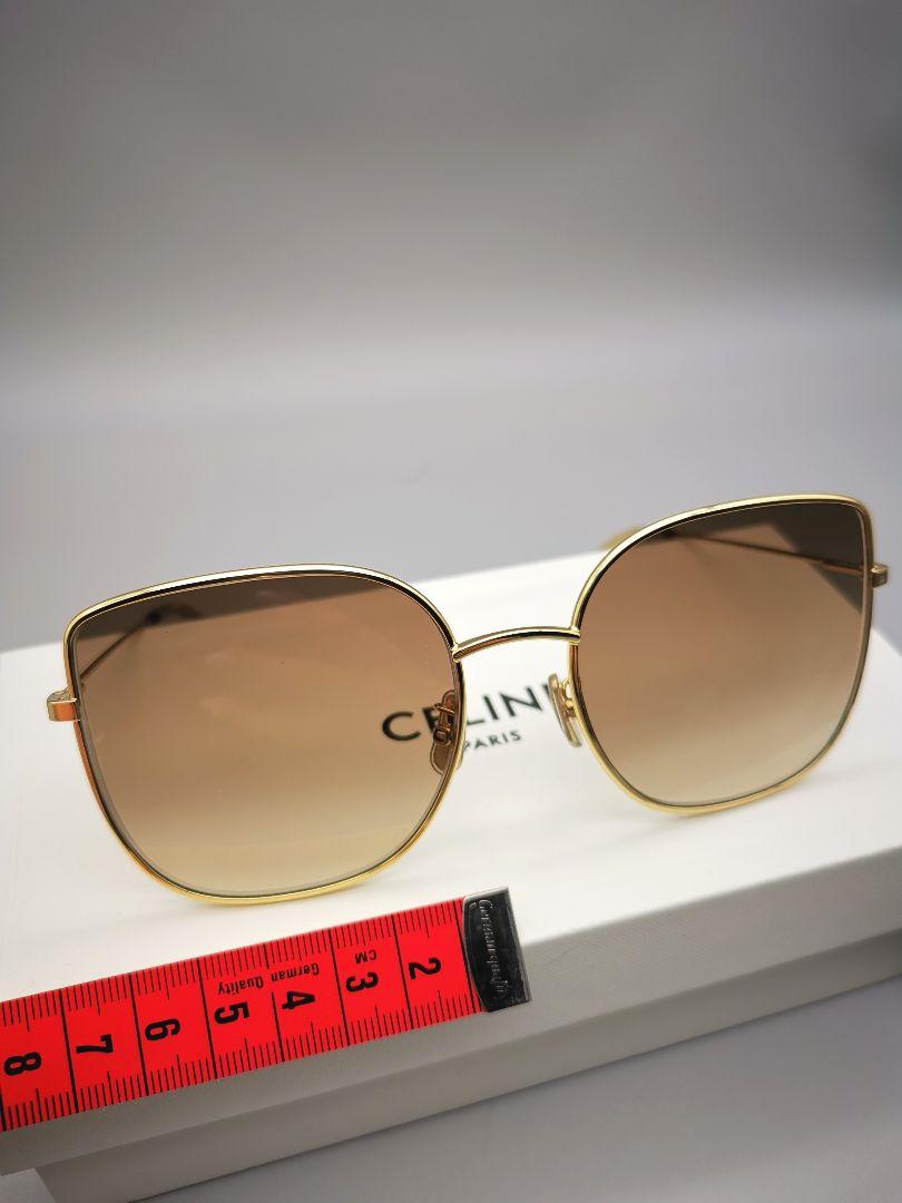 CELINE サングラス ゴールドフレーム ブラウン 新品
