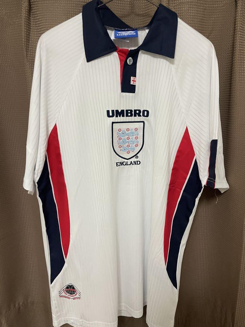 アンブロ　イングランド代表　ユニホーム 90s イギリス製 L 90s UMBRO イングランド代表ユニフォーム Lサイズ - メルカリ