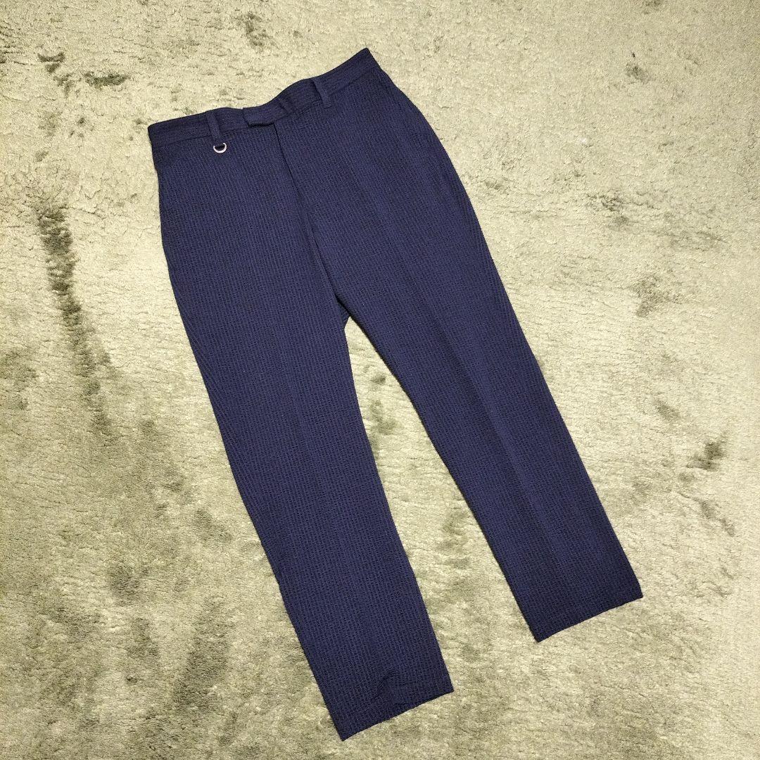 24ss soph「HIGH GAUGE WAVE STRIPE SLACKS②